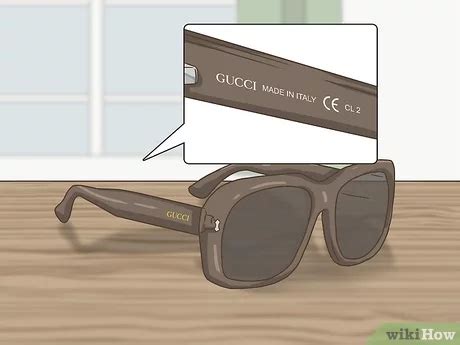 como saber si son gucci originales|como identificar lentes Gucci.